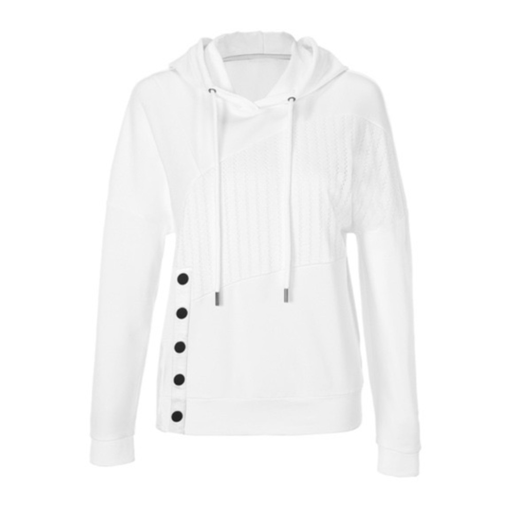 NWT Cabi Road Trip Hoodie White Medium